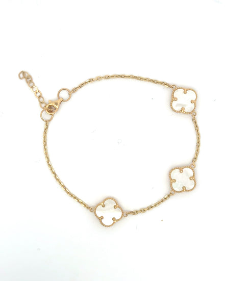Esclava clover blanco