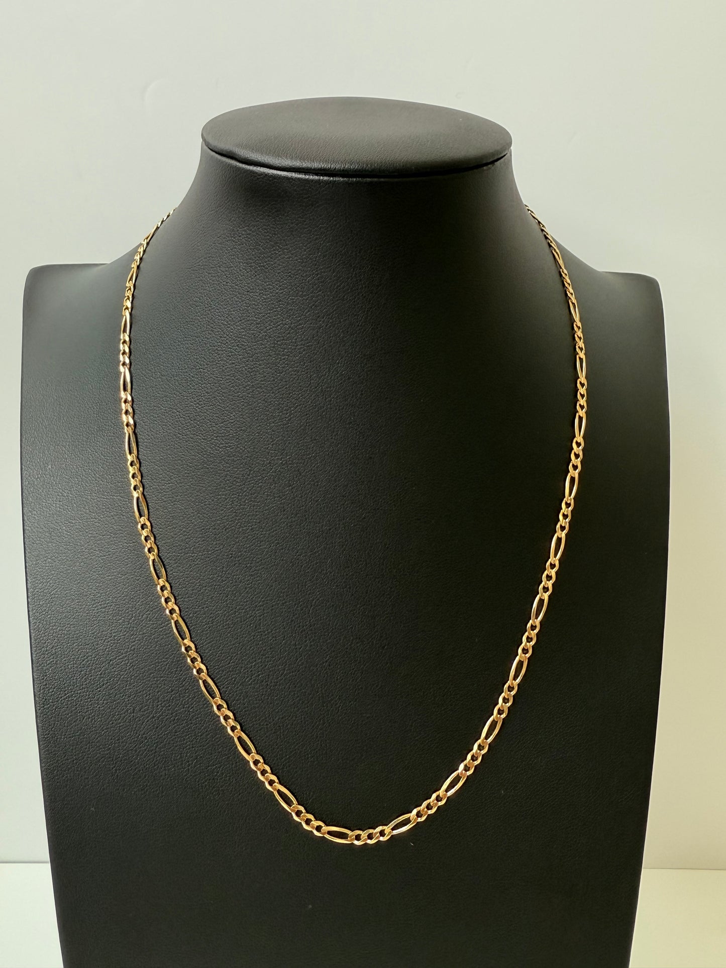 Cadena fígaro 3x1 45cm