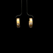 Argollas Huggies Swarovski mate