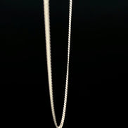 Cadena cubana white 57cm