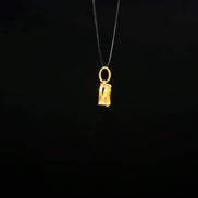 Dije zafiro amarillo
