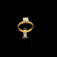 Anillo solitario #8