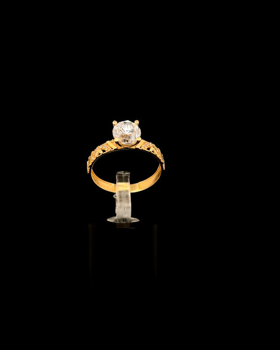 Anillo solitario #8