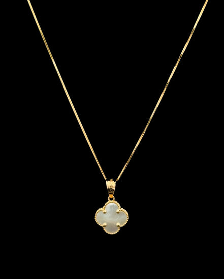 Cadena clover blanco 50cm