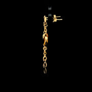 Zarcillos love pendant
