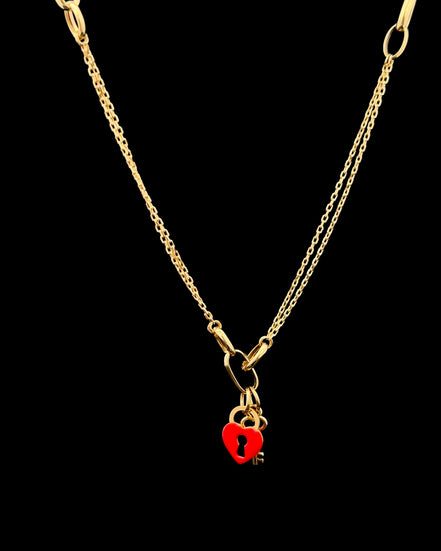Cadena Red love 45cm