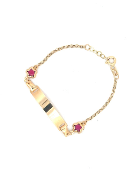 Esclava bebé estrella fucsia