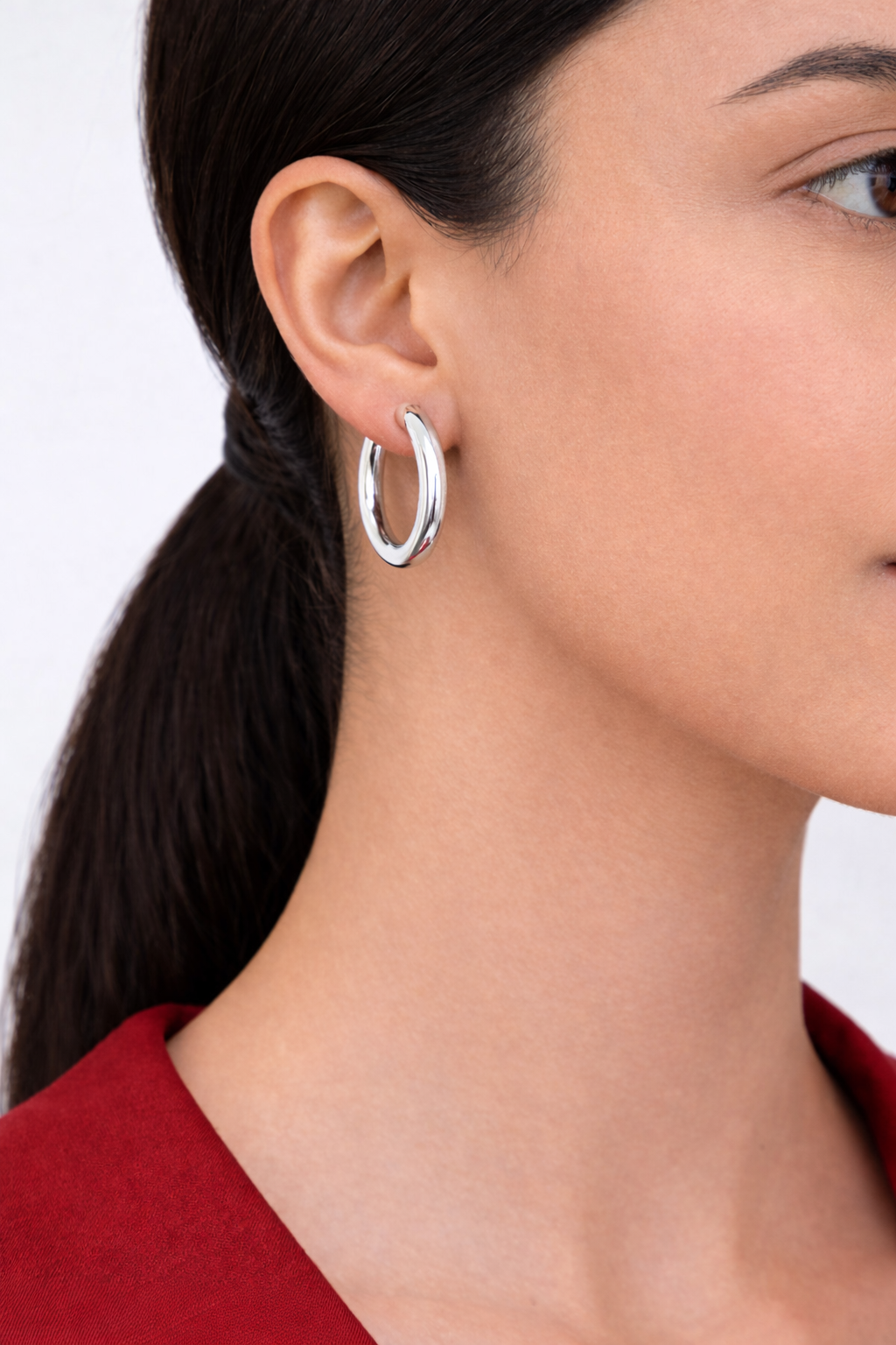 Argollas Lisas plata 925