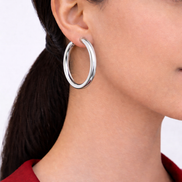 Argollas lisas Plata 925