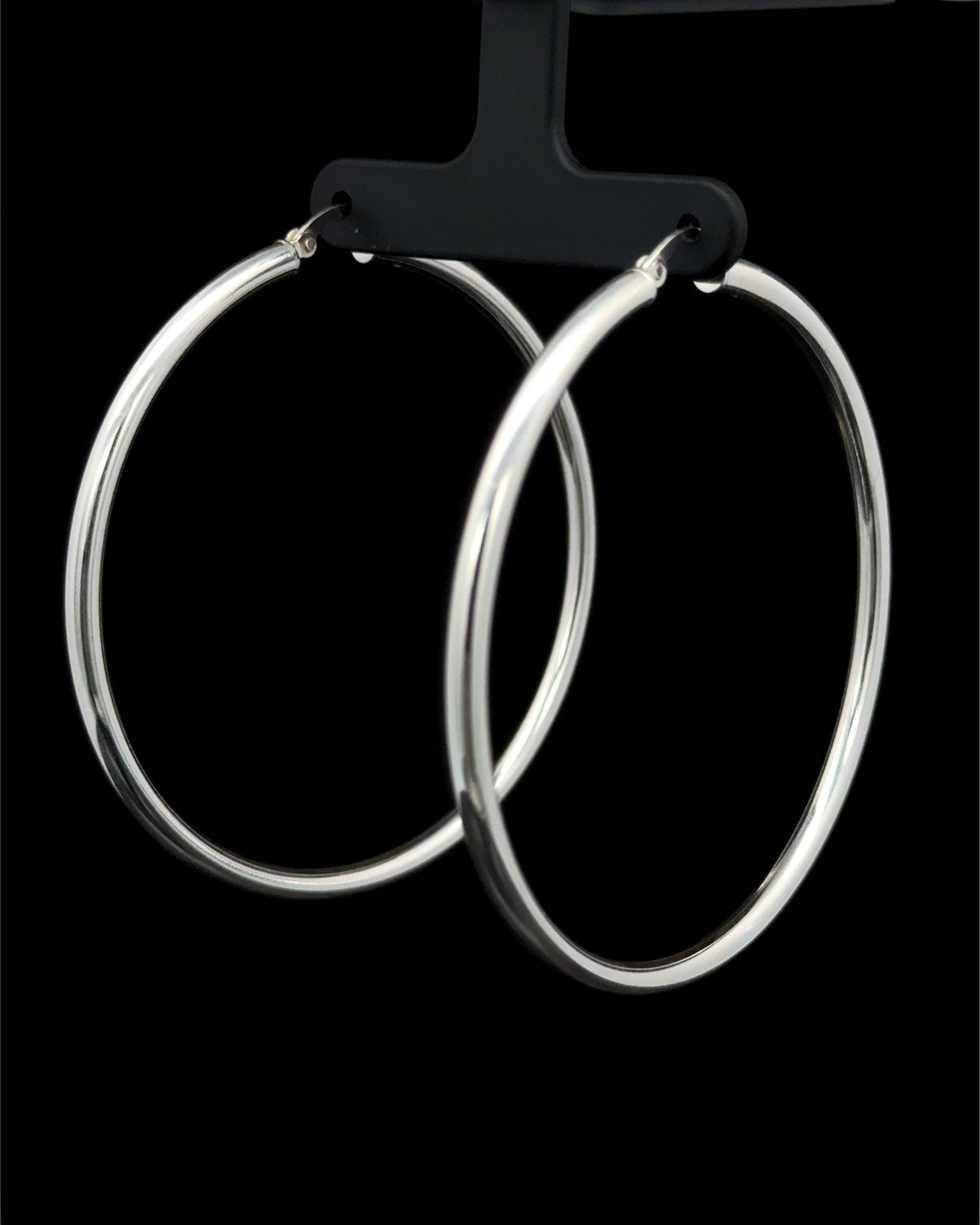 Argollas Lisas Plata 925