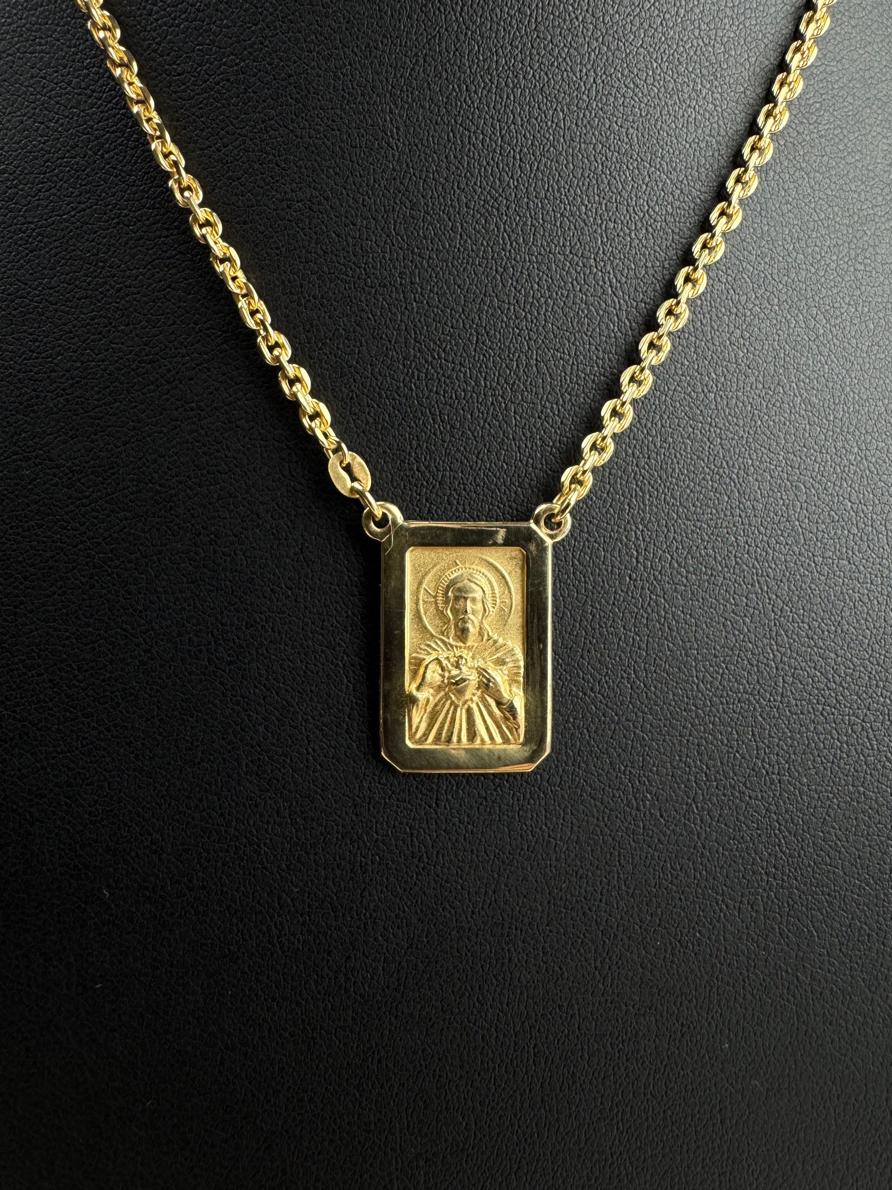 Cadena Escapulario Virgen del Carmen
