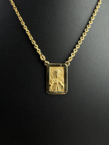 Cadena Escapulario Virgen del Carmen