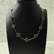 Cadena Green Clovers 50cm