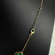 Cadena Green Clovers 50cm