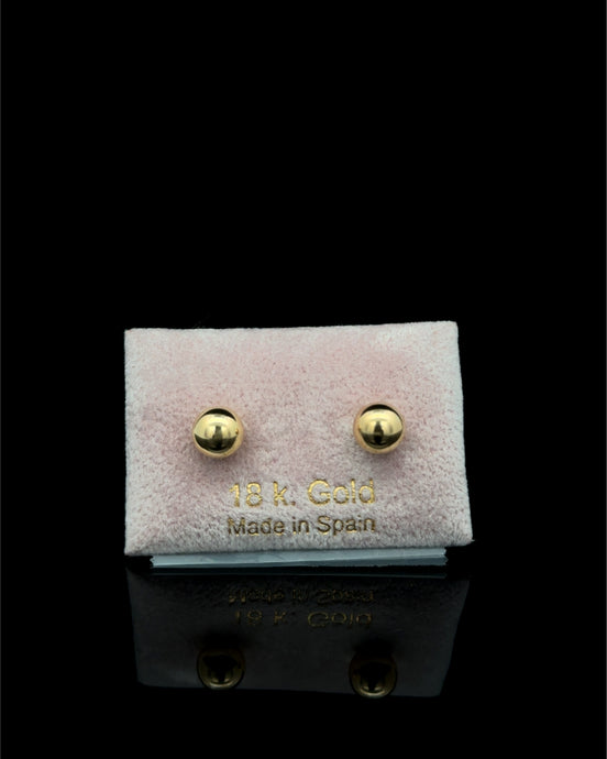 Zarcillos Balines 7mm