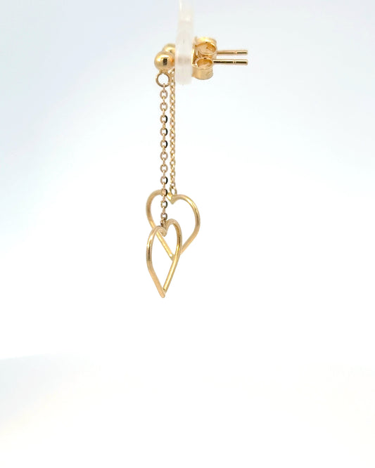 Zarcillos colgante Love