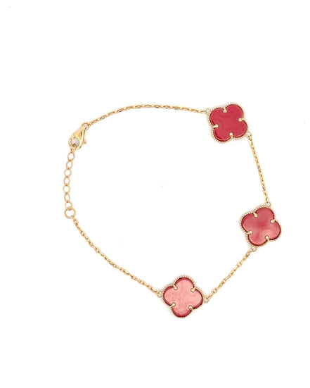 Esclava clover rojo