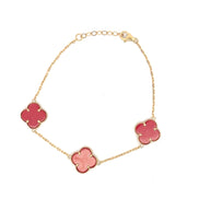 Esclava clover rojo