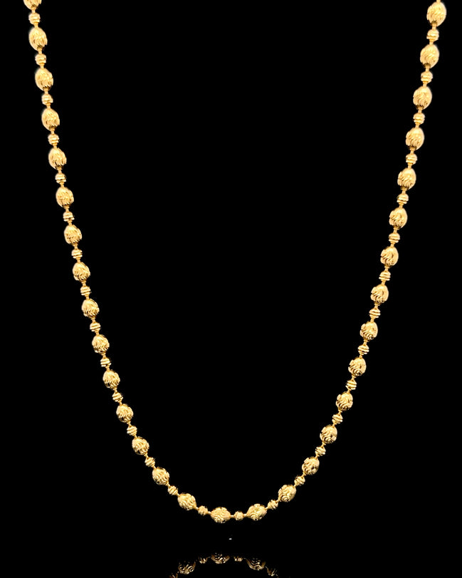 Cadena diamond cut 45cm