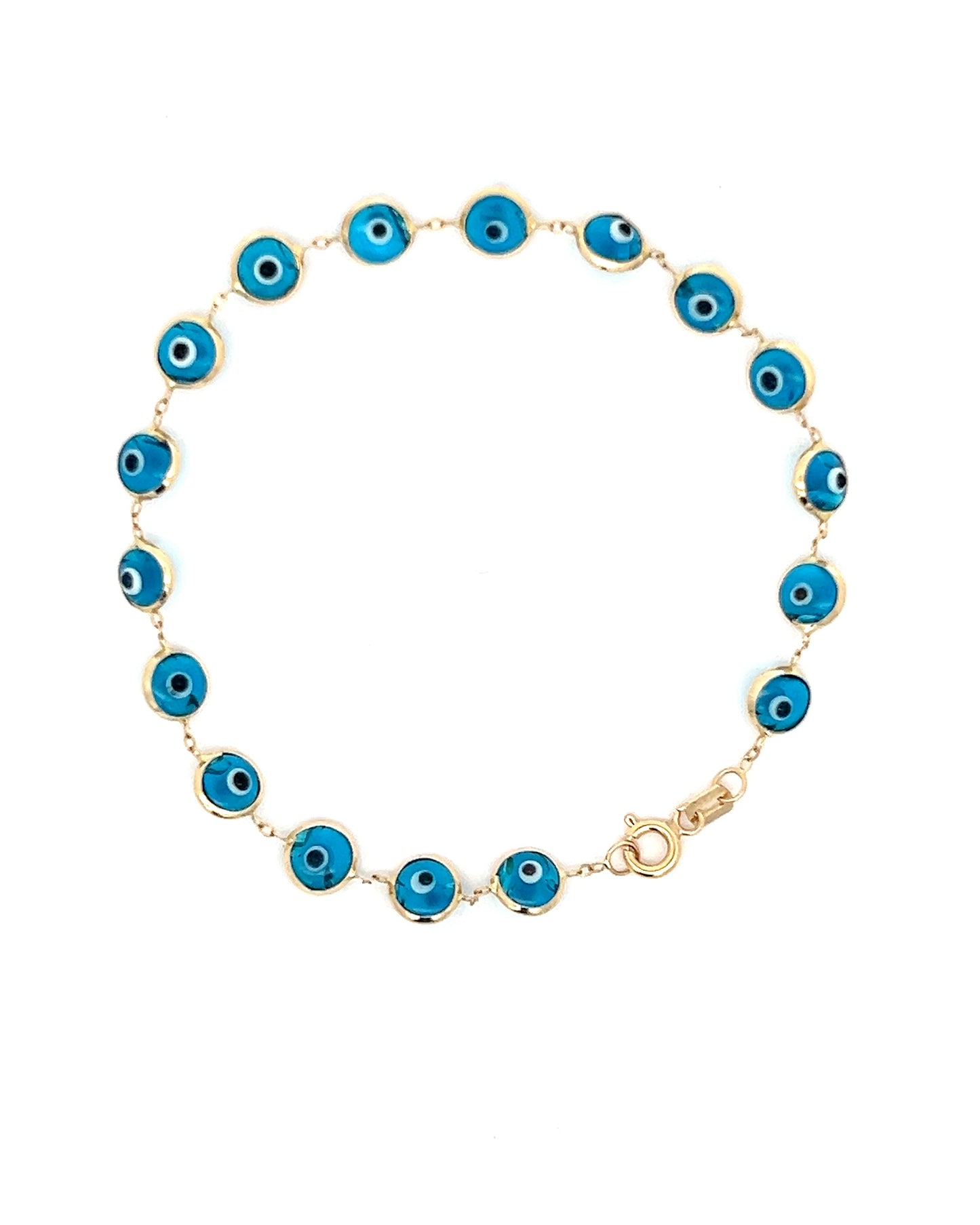 Esclava ojo turco azul cielo