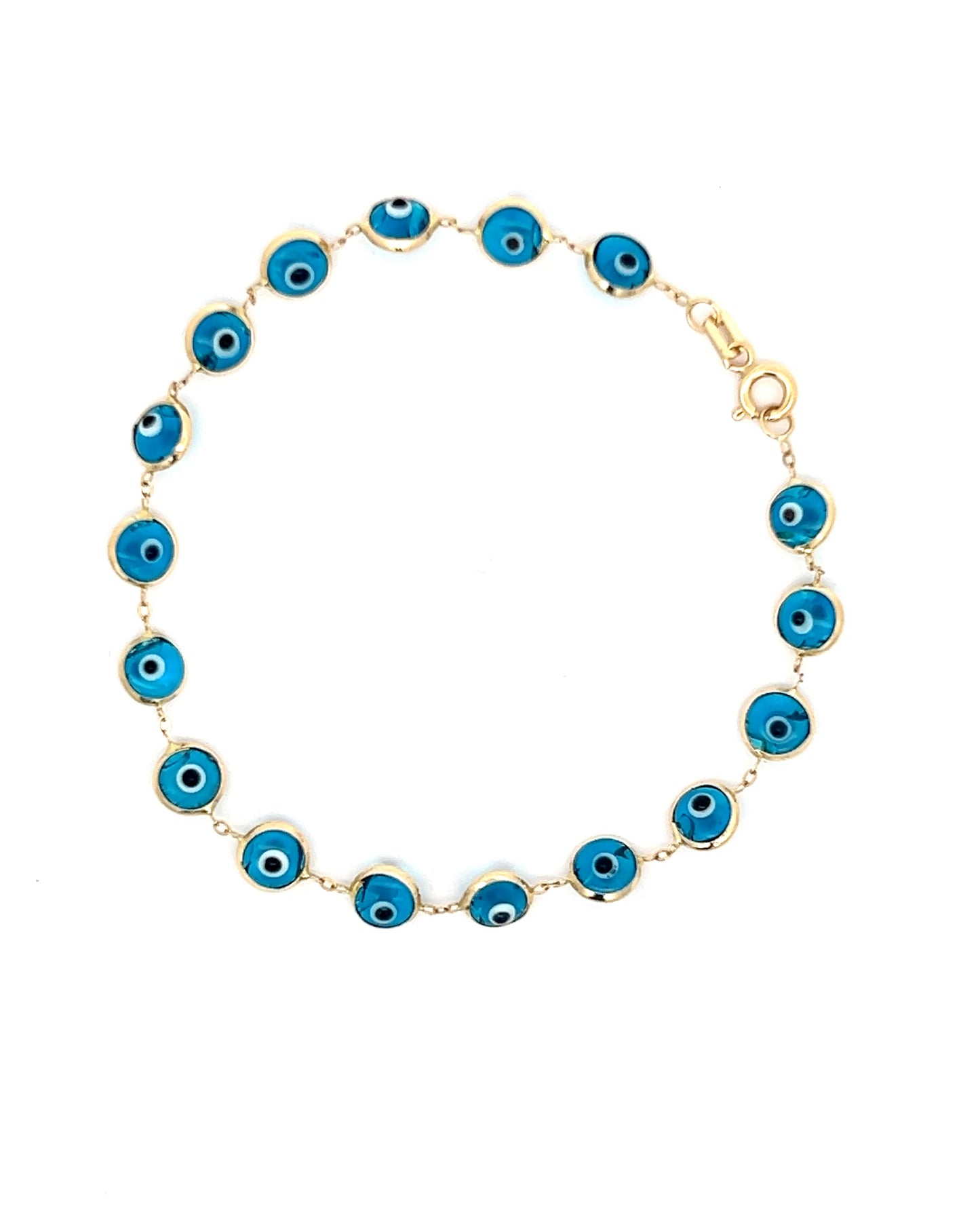 Esclava ojo turco azul cielo