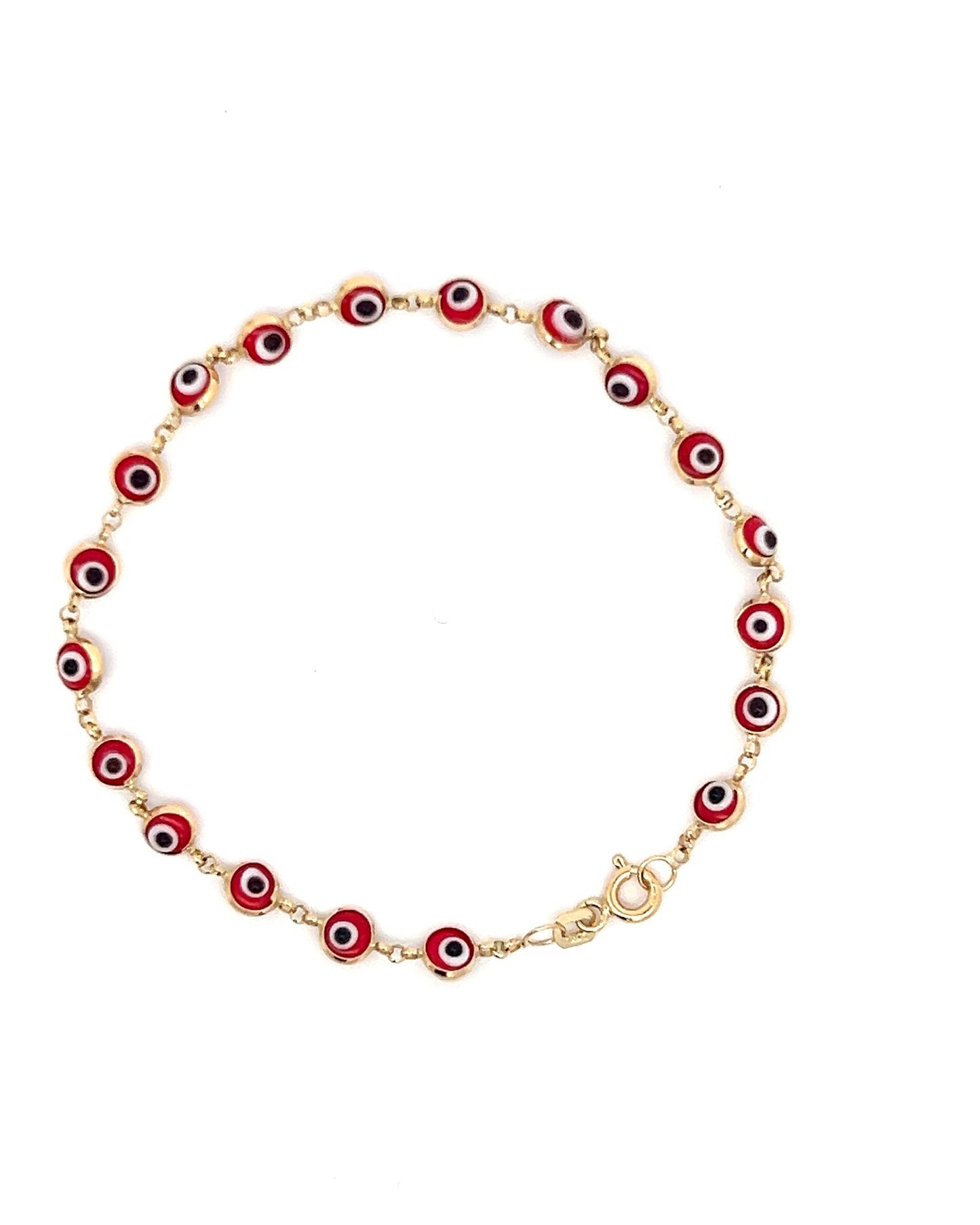 esclava ojo turco rojo