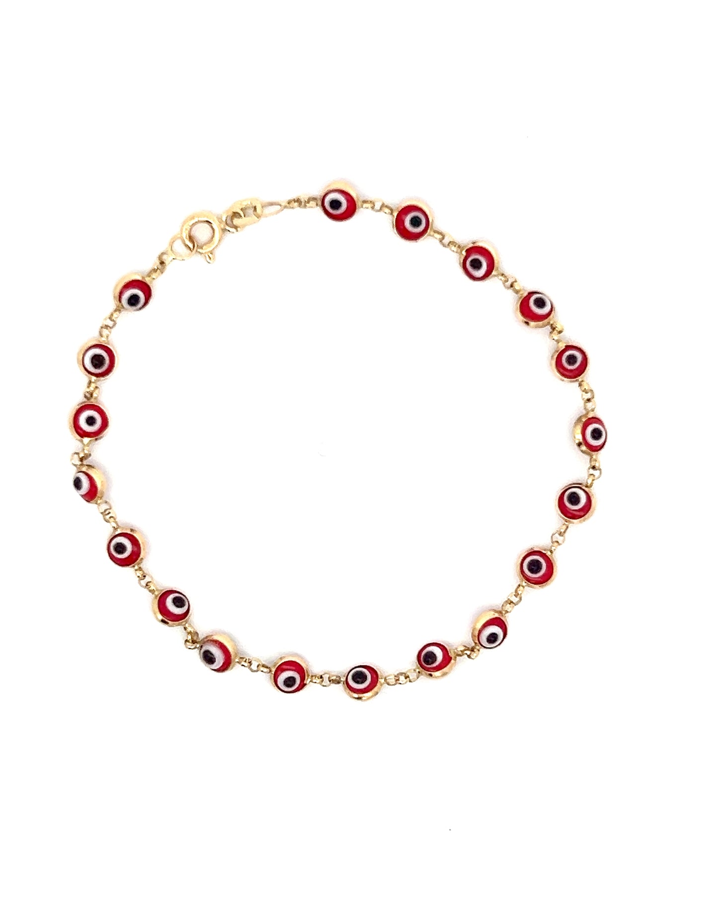 esclava ojo turco rojo