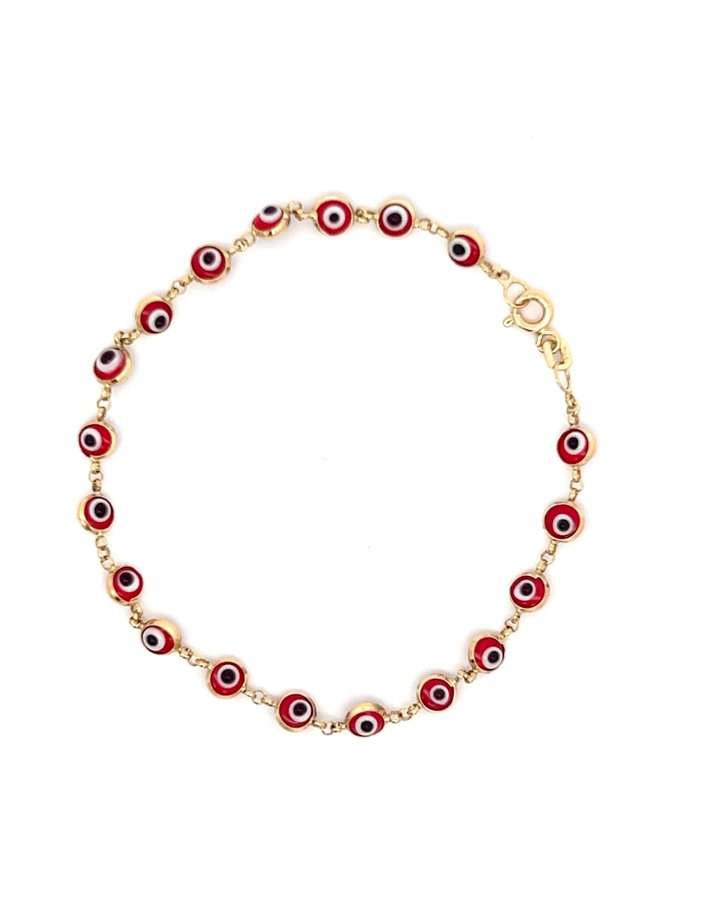 esclava ojo turco rojo