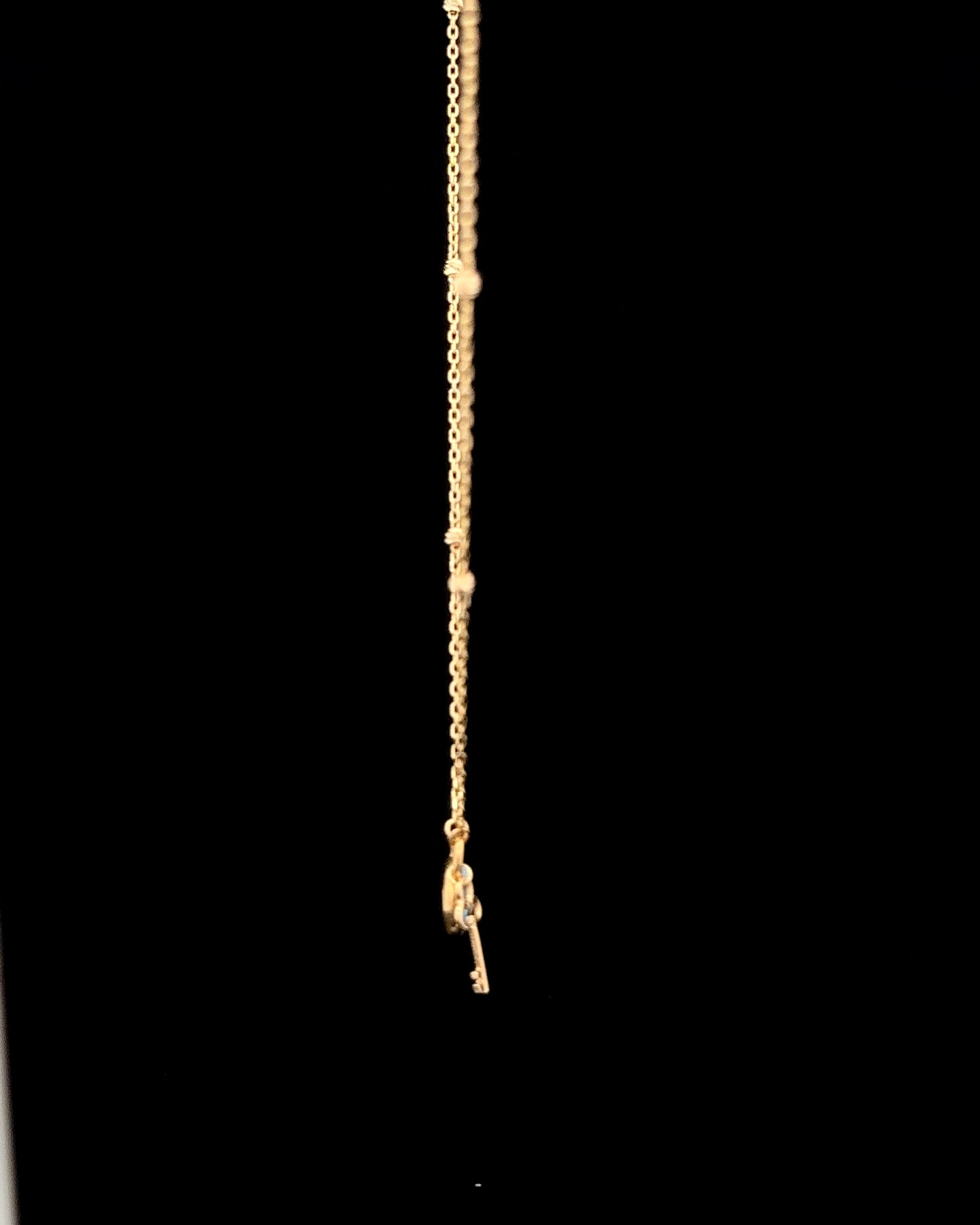 Cadena ojo turco azul