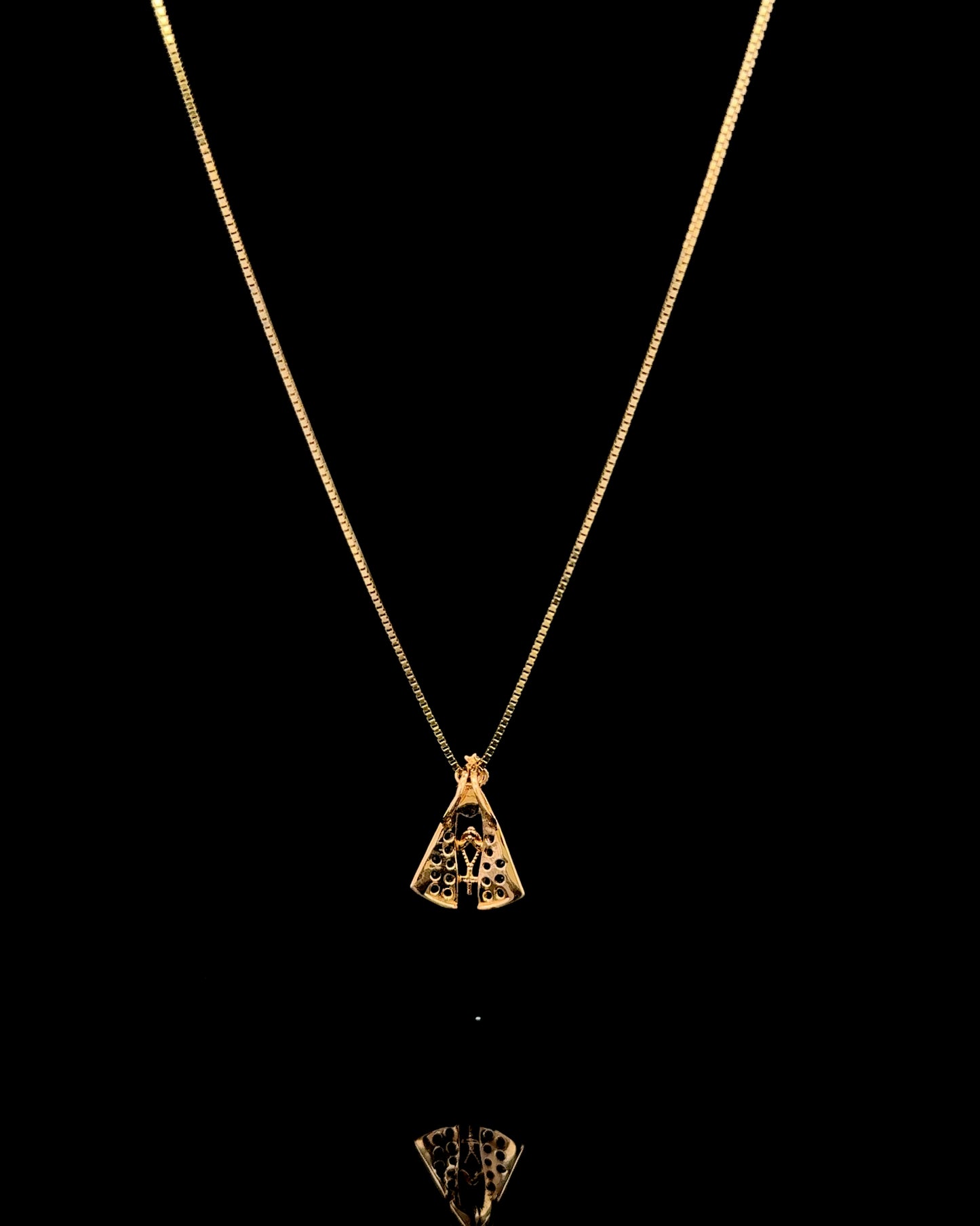 Cadena Virgen del valle veneciana