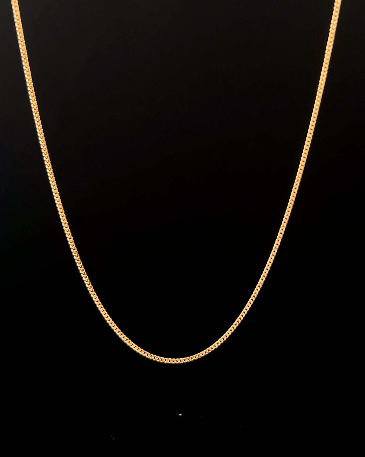 Cadena baby cuban 55cm