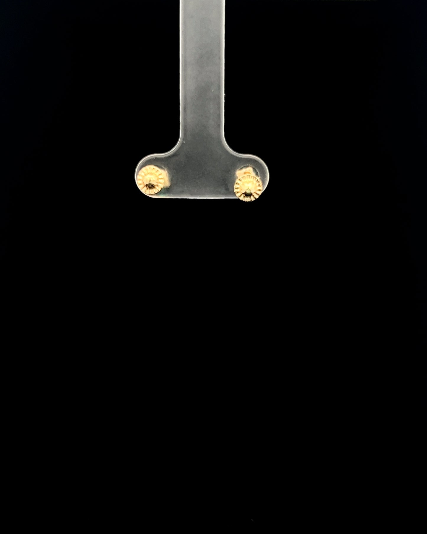 Zarcillos punto esmeralda