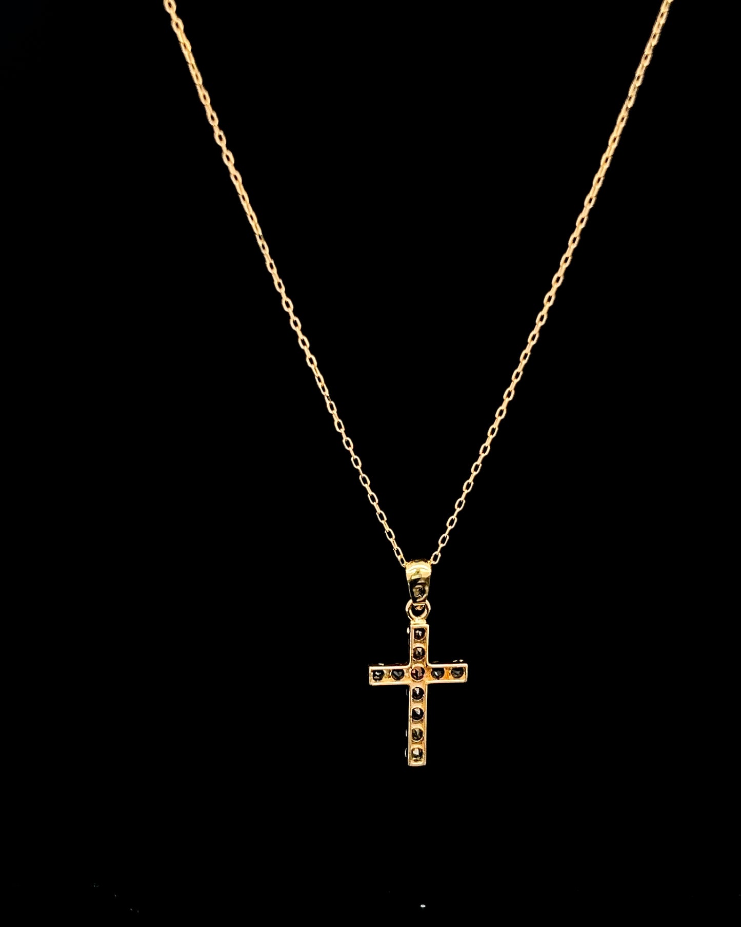 Cadena aro seguido Cruz