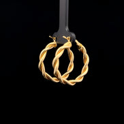 Argollas entorchadas grandes