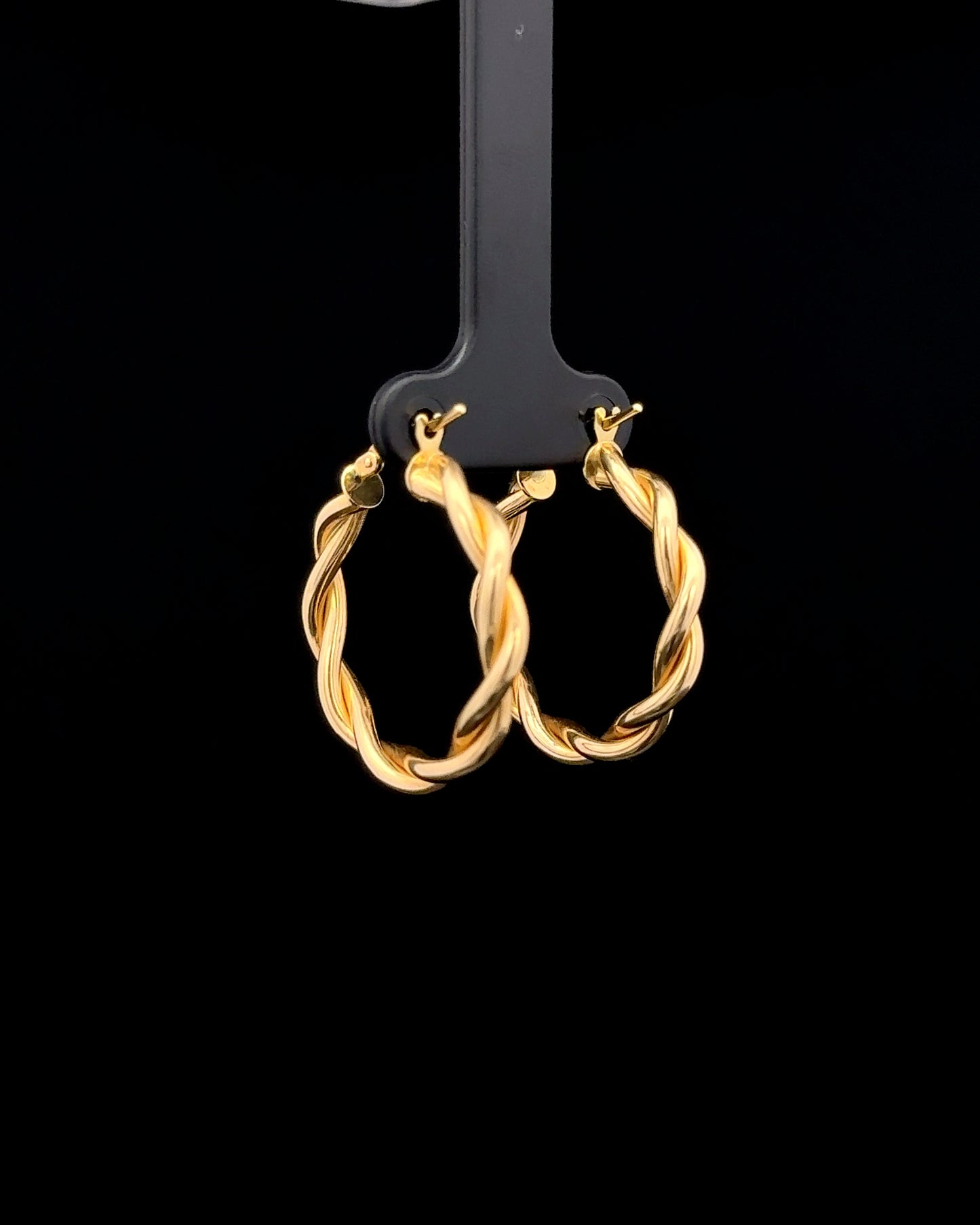 Argollas entorchadas grandes