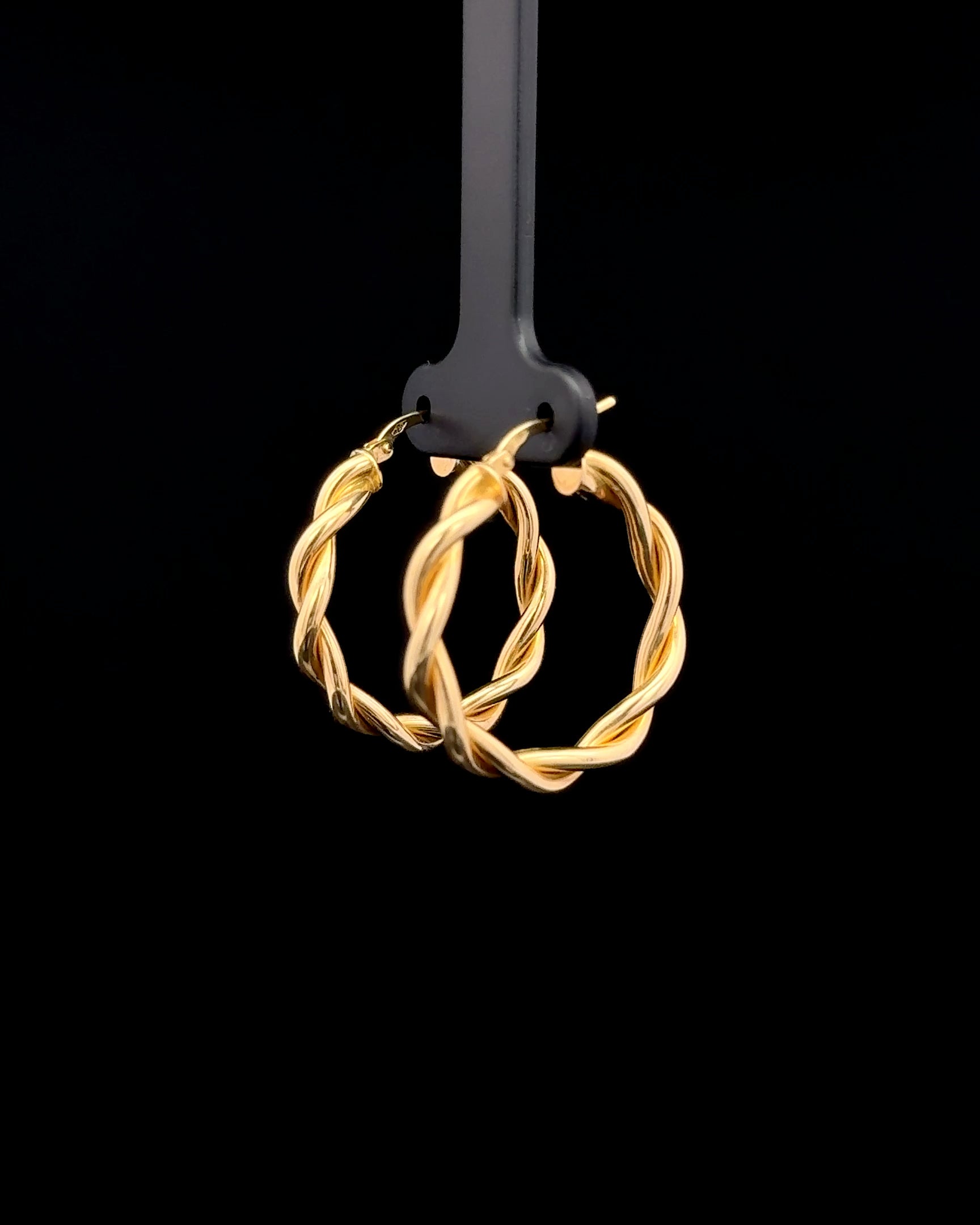 Argollas entorchadas grandes