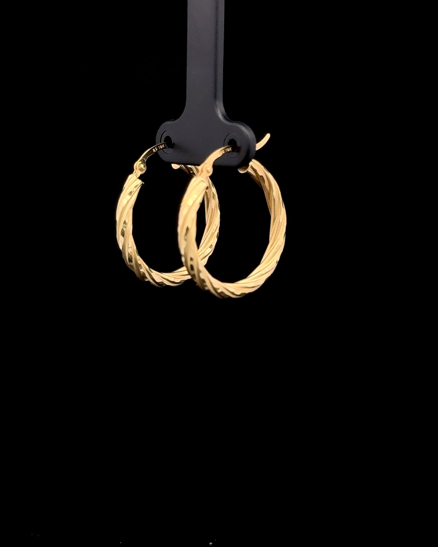 Argollas Diamond cut