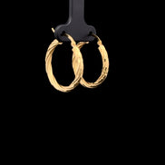 Argollas Diamond cut