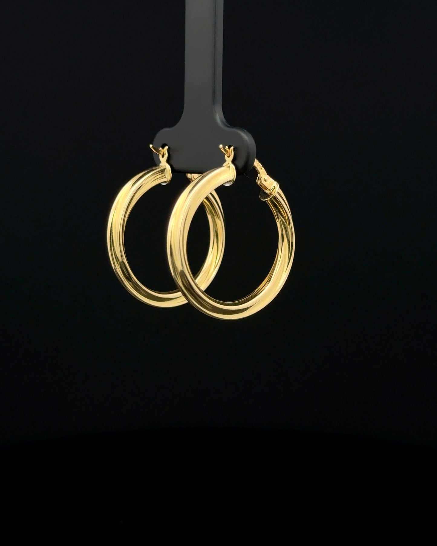 Argollas soft entorche dos tonos