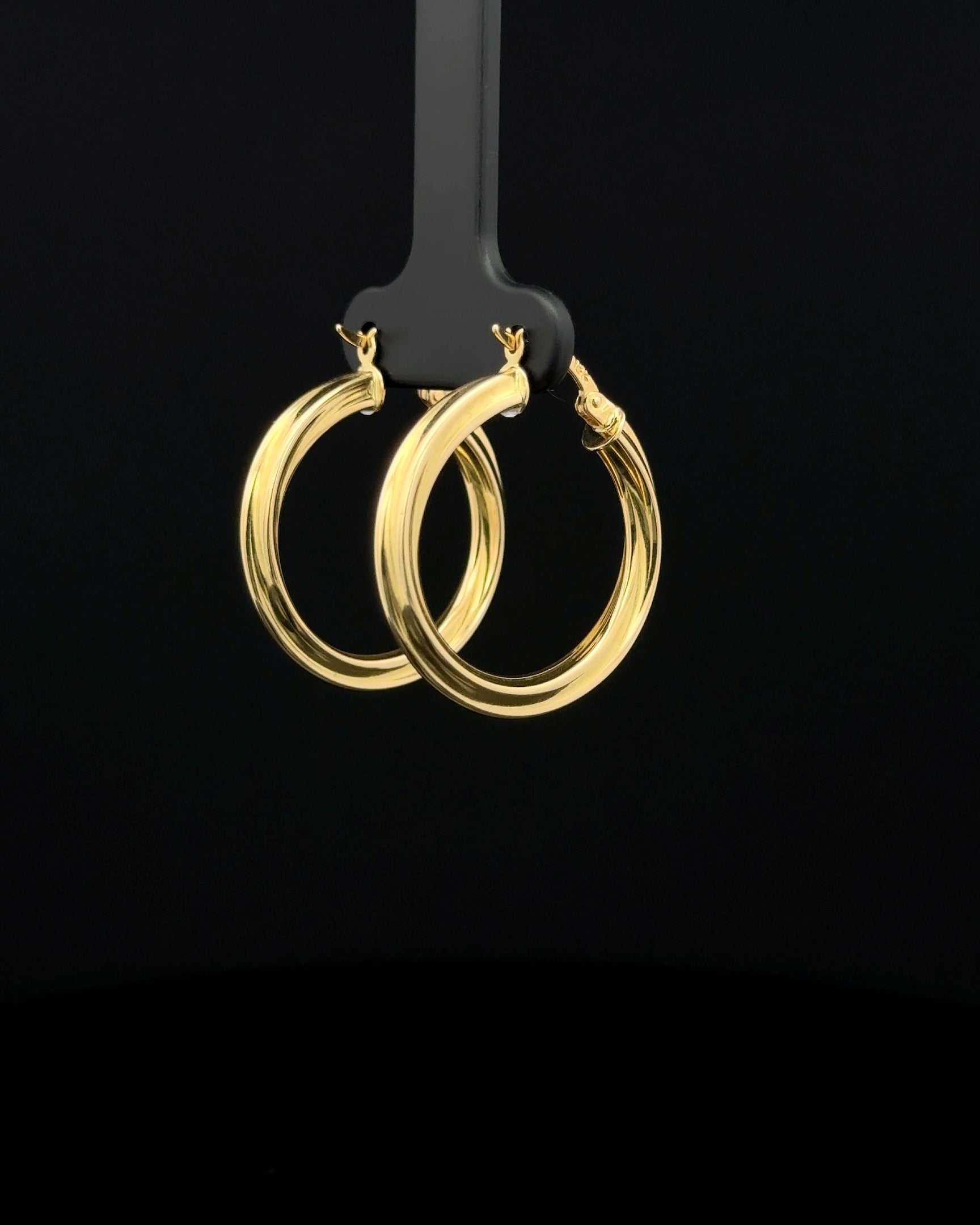Argollas soft entorche dos tonos