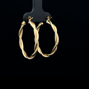 Argollas entorchadas thin