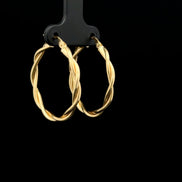 Argollas entorchadas thin