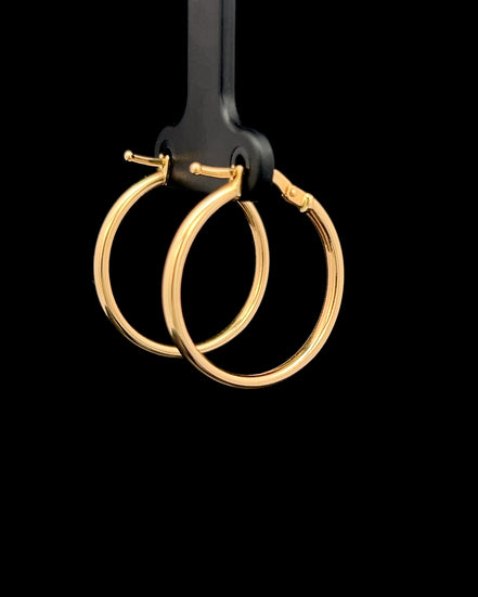 Argollas lisas thin