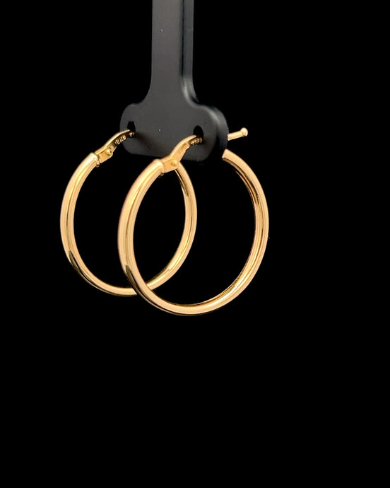Argollas lisas thin