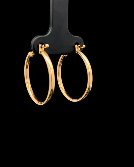 Argollas lisas thin
