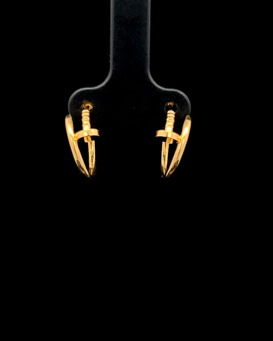 Argollas Cartier clavo solid