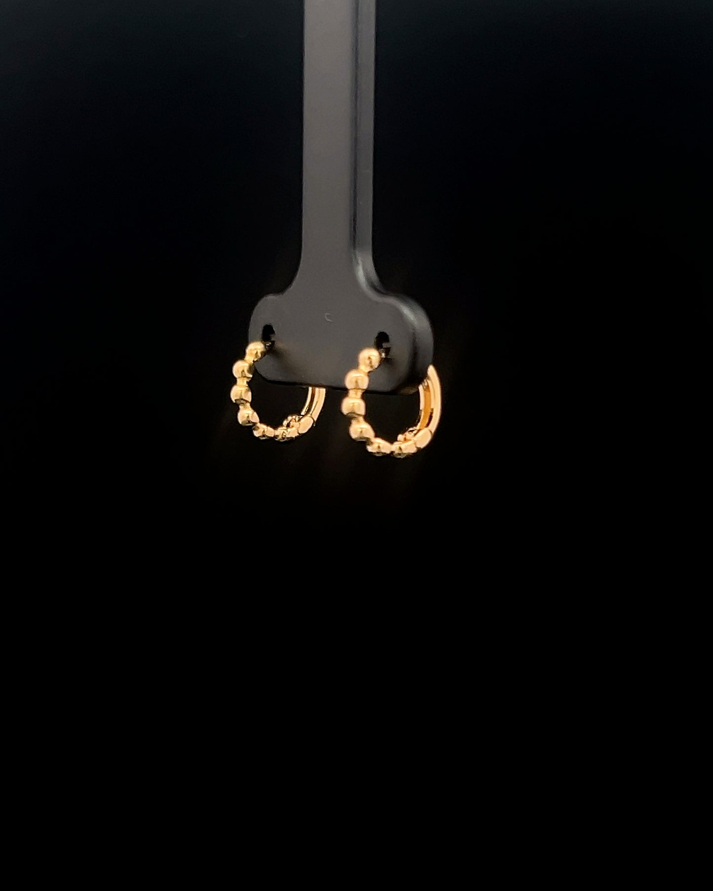 Argollas mini  bubble