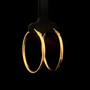 Argollas lisas clip
