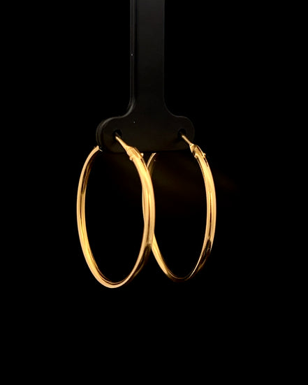 Argollas lisas clip