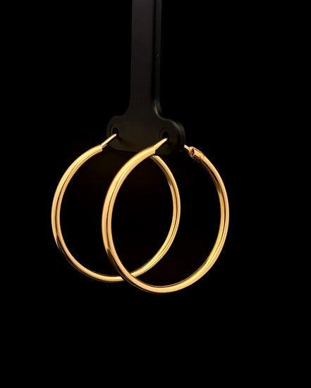 Argollas lisas clip